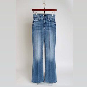 Mother Denim High Waisted Weekender Skimp Flare